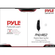 Pyle PHLHA52 Hearing Aid manual cover