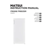 Matsui MTR122W17E manual cover