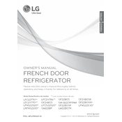 LG LFC22770SB Refrigerator manual cover