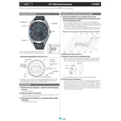 Citizen 4391 Watch manual cover