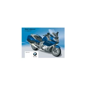 BMW K 1600 GT 2012 Motorcycle manual cover