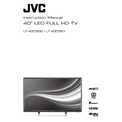 JVC LT-40C550