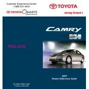 Toyota Camry HV 2007 Sedan manual cover