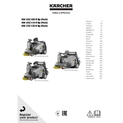 Karcher KM 125 130 R Bp Pack manual cover