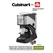 Cuisinart EM-350 manual cover