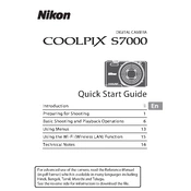 Nikon Coolpix S7000 manual cover