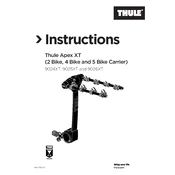 Thule Apex XT 9024XT manual cover