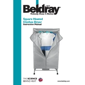 Beldray LA041272 Square Heated Clothes Dryer manual cover