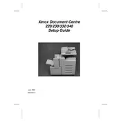 Xerox Document Centre 220 Printer manual cover