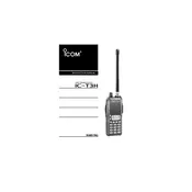 Icom IC-T3H Transceiver manual cover