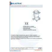 Blastrac BDC130 UD Dust Collector manual cover