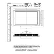 Sony KDL-52XBR2 manual cover