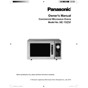 Panasonic NE-1025F manual cover