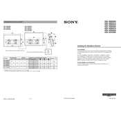 Sony KDL-26S2000 manual cover