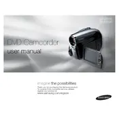 Samsung SC-DX205 Camcorder manual cover