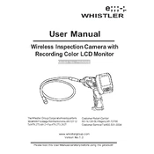 Whistler PS500E Wireless Inspection Camera manual cover