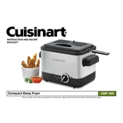 Cuisinart CDF-100 manual cover