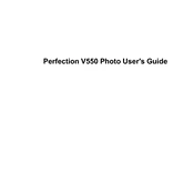 Epson Perfection V550 manual cover