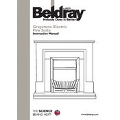 Beldray EH1965ST Greystone Electric Fire Suite manual cover