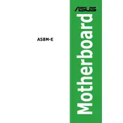 ASUS A58M-E Motherboard manual cover