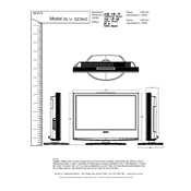 Sony KLV-S23A10 manual cover