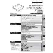 Panasonic CF-VCD281 manual cover