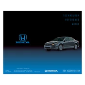 Honda Accord Sedan 2011 Technology manual cover