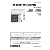 Panasonic CS-XE9SKUA, CS-XE12SKUA manual cover