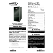 Lennox O23V manual cover