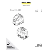 Karcher Chariot 3 iScrub 26 manual cover