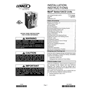 Lennox 13ACD manual cover