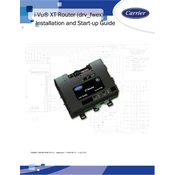 Carrier XT-RB manual cover