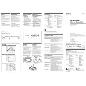 Sony XM-SD51X manual cover