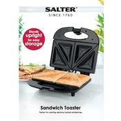 Salter EK2786 Sandwich Toaster manual cover