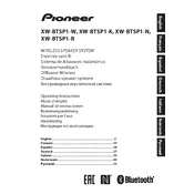 Pioneer XW-BTSP1-N manual cover