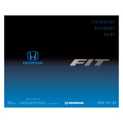 Honda Fit EV 2014 Technology manual cover