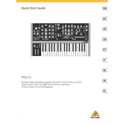 Behringer Poly D manual cover