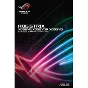 ASUS ROG STRIX XG32VQR Monitor manual cover