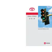 Toyota RAV4 Hybrid 2019 SUV manual cover