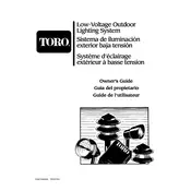 Toro 52232 Light Kit manual cover