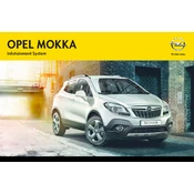 Opel Mokka 2014.5 manual cover