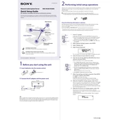 Sony NAS-SV20Di manual cover