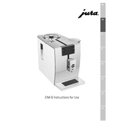 Jura ENA 8 Coffee Machine manual cover