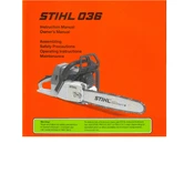 Stihl 036 manual cover