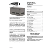 Lennox RGEN30 manual cover