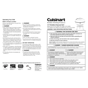 Cuisinart CCG-190 manual cover