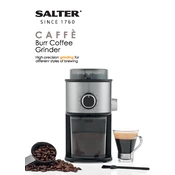 Salter EK5030 Caffe manual cover