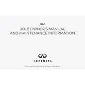 Infiniti Q60 Coupe 2018 Coupe manual cover