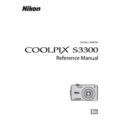 Nikon Coolpix S3300 manual cover