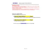 Yamaha BDX-610 Software manual cover
